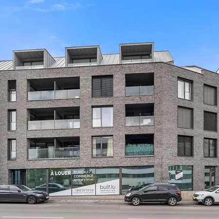 Luxury 2br, Free Parking, Balcony Apartment Luxembourg