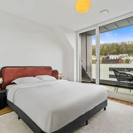 Apartment Luxury 2br, Free Parking, Balcony Luxembourg